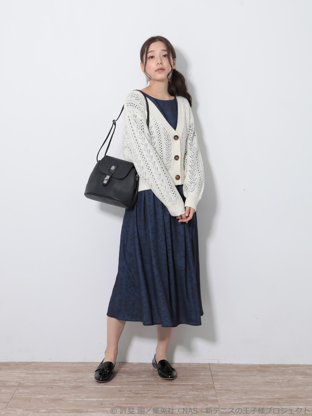 earth music＆ecology Japan Label ×「新テニスの王子様」王国パーティー2WAYバッグ 価格：6,390円+税（C）許斐剛/集英社・NAS・新テニスの王子様プロジェクト