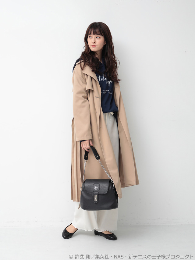 earth music＆ecology Japan Label ×「新テニスの王子様」王国パーティー2WAYバッグ 価格：6,390円+税（C）許斐剛/集英社・NAS・新テニスの王子様プロジェクト