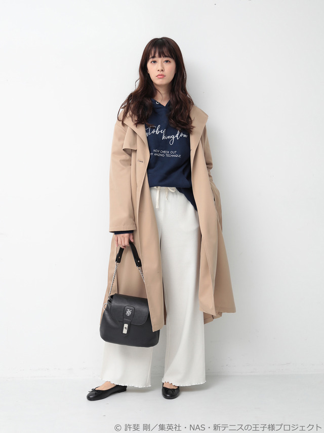 earth music＆ecology Japan Label ×「新テニスの王子様」跡部王国パーカー 価格：6,290円+税（C）許斐剛/集英社・NAS・新テニスの王子様プロジェクト