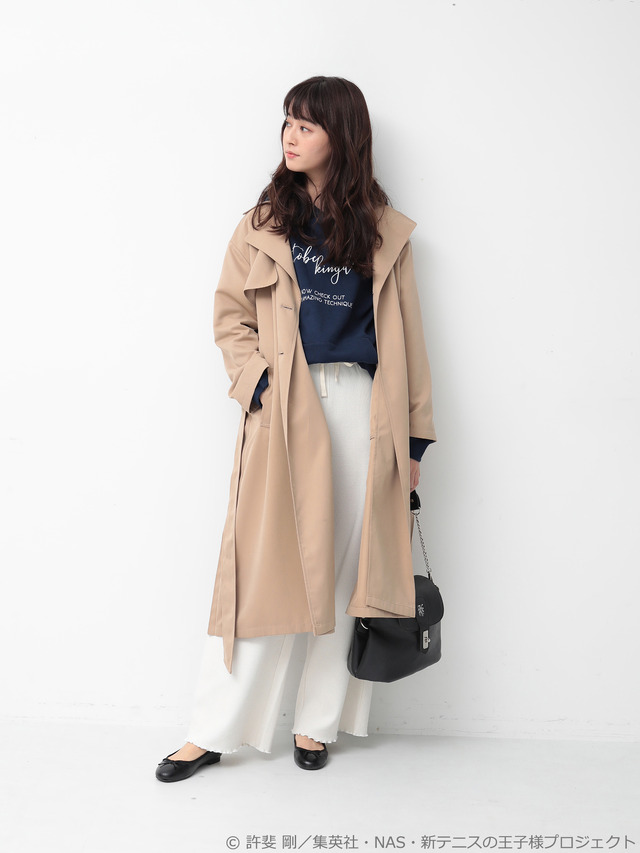 earth music＆ecology Japan Label ×「新テニスの王子様」跡部王国パーカー 価格：6,290円+税（C）許斐剛/集英社・NAS・新テニスの王子様プロジェクト