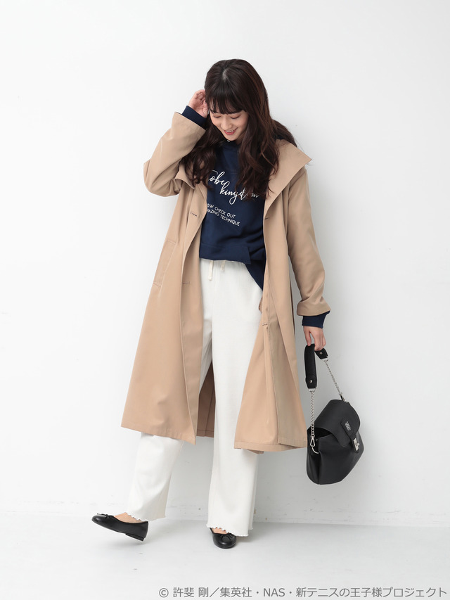 earth music＆ecology Japan Label ×「新テニスの王子様」跡部王国パーカー 価格：6,290円+税（C）許斐剛/集英社・NAS・新テニスの王子様プロジェクト