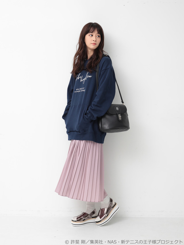 earth music＆ecology Japan Label ×「新テニスの王子様」跡部王国パーカー 価格：6,290円+税（C）許斐剛/集英社・NAS・新テニスの王子様プロジェクト