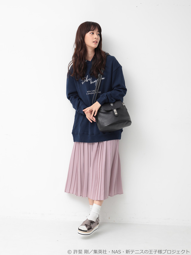 earth music＆ecology Japan Label ×「新テニスの王子様」跡部王国パーカー 価格：6,290円+税（C）許斐剛/集英社・NAS・新テニスの王子様プロジェクト