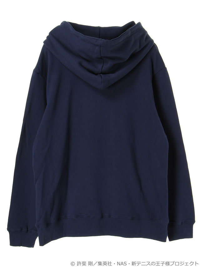 earth music＆ecology Japan Label ×「新テニスの王子様」跡部王国パーカー 価格：6,290円+税（C）許斐剛/集英社・NAS・新テニスの王子様プロジェクト