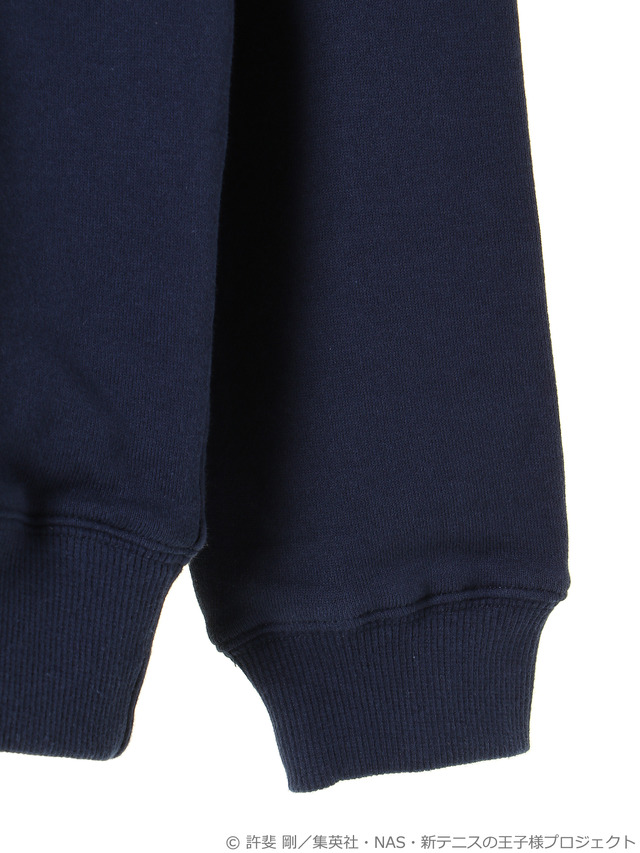 earth music＆ecology Japan Label ×「新テニスの王子様」跡部王国パーカー 価格：6,290円+税（C）許斐剛/集英社・NAS・新テニスの王子様プロジェクト