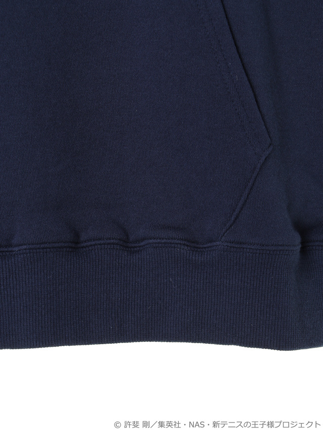 earth music＆ecology Japan Label ×「新テニスの王子様」跡部王国パーカー 価格：6,290円+税（C）許斐剛/集英社・NAS・新テニスの王子様プロジェクト