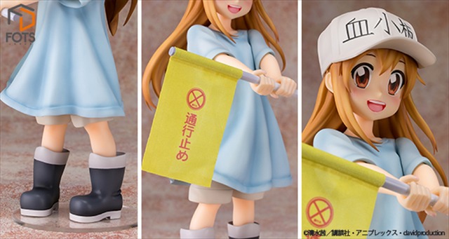 はたらく細胞「血小板」塗装済み完成品フィギュア 価格：13,800円（税抜）（C）清水茜／講談社・アニプレックス・davidproduction