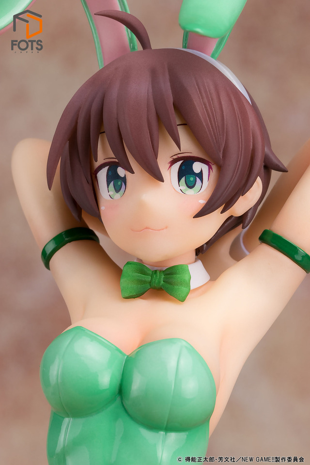 NEW GAME!!「篠田はじめ」1/7スケール塗装済み完成品フィギュア 12,800円（税抜）（C） 得能正太郎・芳文社／NEW GAME!!製作委員会