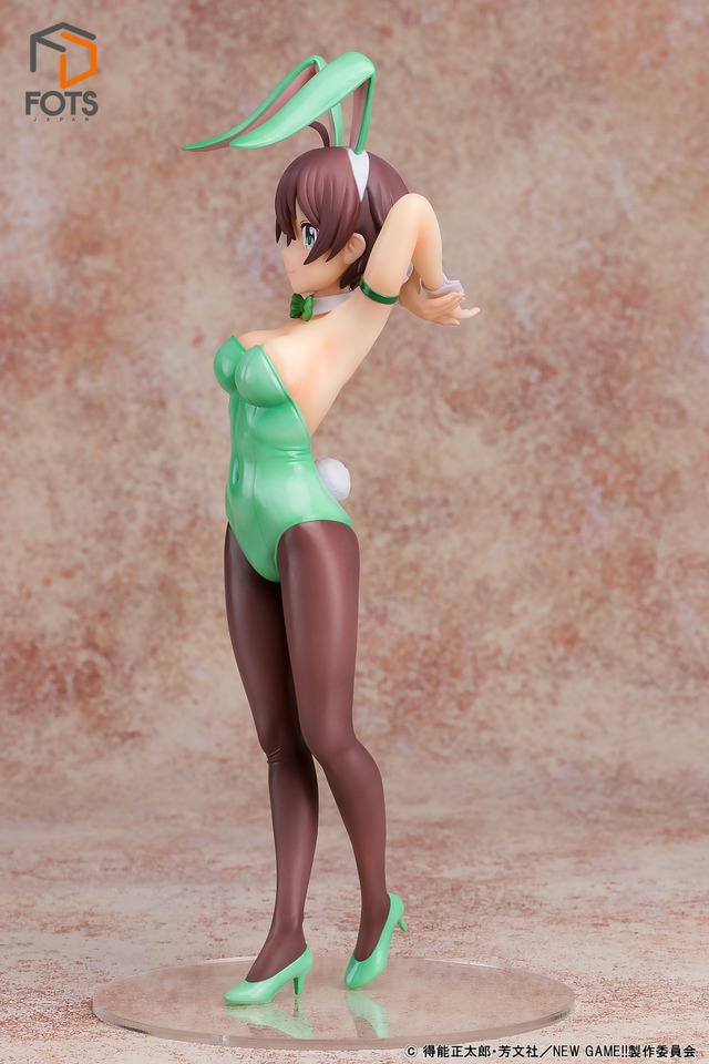 NEW GAME!!「篠田はじめ」1/7スケール塗装済み完成品フィギュア 12,800円（税抜）（C） 得能正太郎・芳文社／NEW GAME!!製作委員会