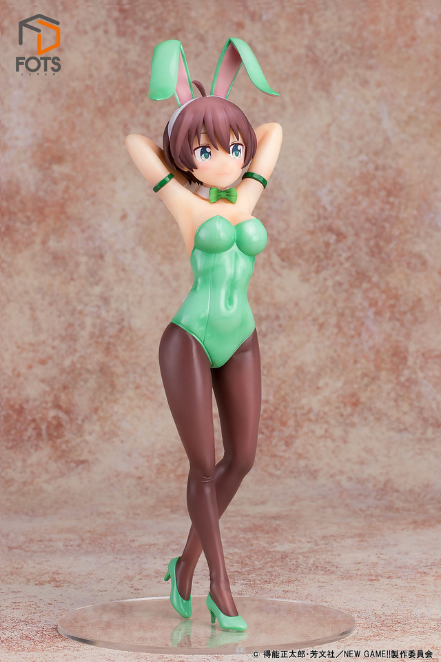 NEW GAME!!「篠田はじめ」1/7スケール塗装済み完成品フィギュア 12,800円（税抜）（C） 得能正太郎・芳文社／NEW GAME!!製作委員会