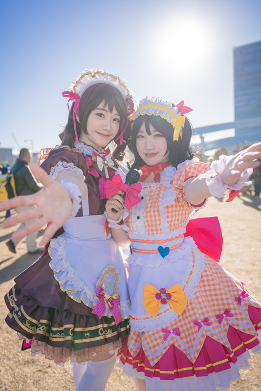 Nellyさん@nelly_chop 島村卯月、蝶瑠朱さん@Cheolsu_cos 赤城みりあ『アイドルマスターシンデレラガールズ』／撮影：追風少年淡