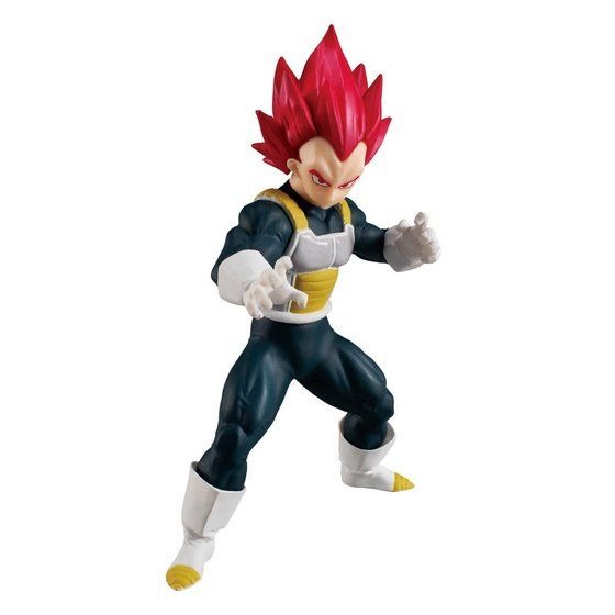 「ドラゴンボールスタイリング第6弾 超サイヤ人ゴッド ベジータ」1,296円（税込）（C）バードスタジオ/集英社　（C）「2018 ドラゴンボール超」製作委員会