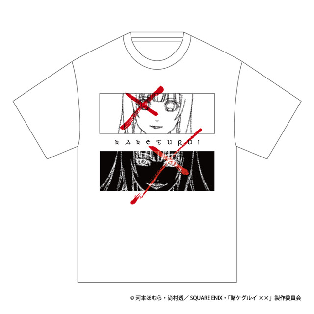 『賭ケグルイ××』×SOLOMON「Tシャツ」5,400円（税込）（C）SOLOMON（C）河本ほむら・尚村透／SQUARE ENIX・「賭ケグルイ××」製作委員会