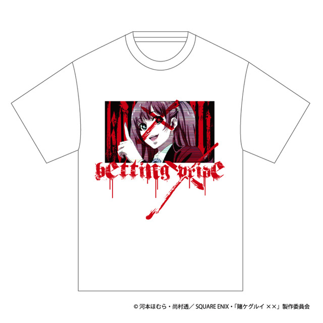 『賭ケグルイ××』×SOLOMON「Tシャツ」5,400円（税込）（C）SOLOMON（C）河本ほむら・尚村透／SQUARE ENIX・「賭ケグルイ××」製作委員会