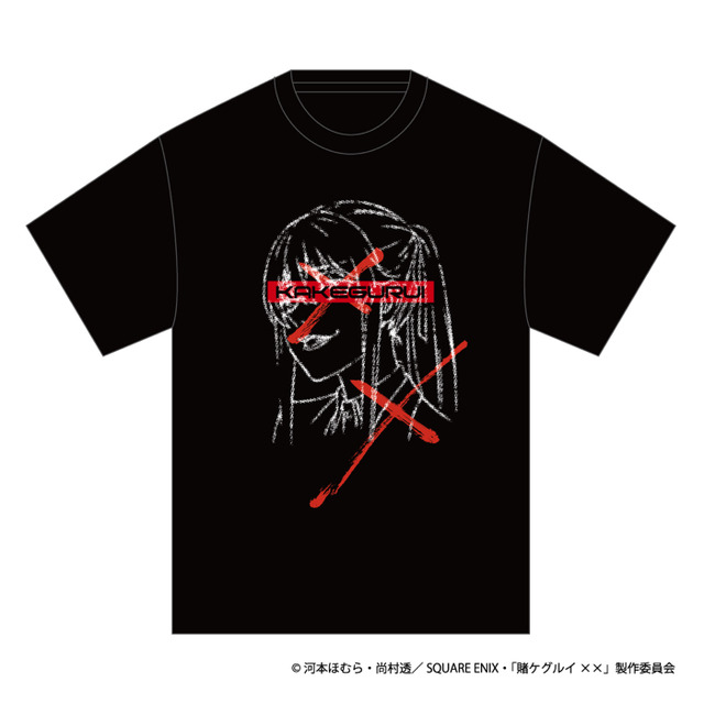 『賭ケグルイ××』×SOLOMON「Tシャツ」5,400円（税込）（C）SOLOMON（C）河本ほむら・尚村透／SQUARE ENIX・「賭ケグルイ××」製作委員会