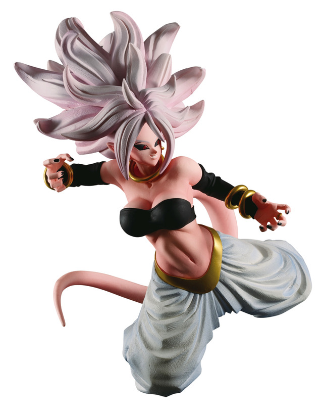 「一番くじ ドラゴンボール THE ANDROID BATTLE with ドラゴンボール ファイターズ」スペシャルコラボ賞：人造人間21号(変身)1回650円（税込）（C）バードスタジオ／集英社・フジテレビ・東映アニメーション（C）BANDAI NAMCO Entertainment Inc.