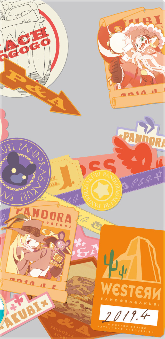 『パンドラとアクビ』「特製クリアホルダー付きムビチケ」クリアホルダー1200 円（税込）（C）XFLAG （C）タツノコプロ