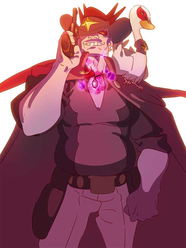 『パンドラとアクビ』ブライキング・ボス CV 天田 益男（C）XFLAG （C）タツノコプロ