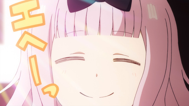 TVアニメ『かぐや様は告らせたい～天才たちの恋愛頭脳戦～』第8話先行カット（C）赤坂アカ／集英社・かぐや様は告らせたい製作委員会