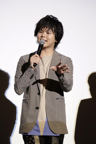 『コードギアス 復活のルルーシュ』大ヒット御礼舞台挨拶 村瀬歩（シャリオ役）（C）SUNRISE／PROJECT L-GEASS Character Design （C）2006-2018 CLAMP・ST