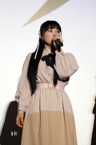 『コードギアス 復活のルルーシュ』大ヒット御礼舞台挨拶 ゆかな（C.C.役）（C）SUNRISE／PROJECT L-GEASS Character Design （C）2006-2018 CLAMP・ST