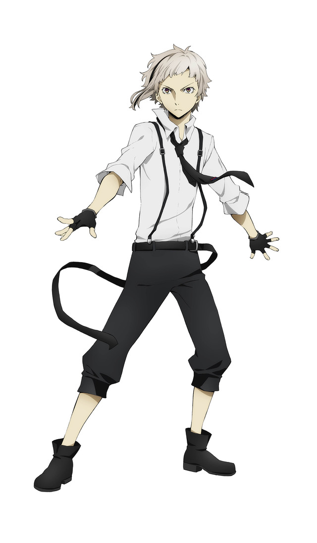 中島 敦／能力名：月下獣異能力集団「武装探偵社」の一員。巨大で獰猛な虎に変身する異能の持ち主。（C）朝霧カフカ・春河35/ＫＡＤＯＫＡＷＡ/2019文豪ストレイドッグス製作委員会