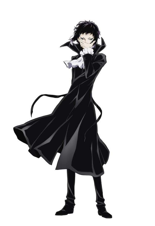 芥川 龍之介／能力名：羅生門港を縄張りとする凶悪なポートマフィアの構成員。軍警の手には負えないほど、恐れられる存在である（C）朝霧カフカ・春河35/ＫＡＤＯＫＡＷＡ/2019文豪ストレイドッグス製作委員会