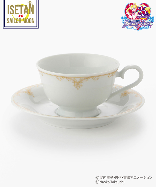 「美少女戦士セーラームーン×ISETAN 2019」カップ＆ソーサー 4,104 円（税込）（C）武内直子・PNP・東映アニメーション（C）Naoko Takeuchi