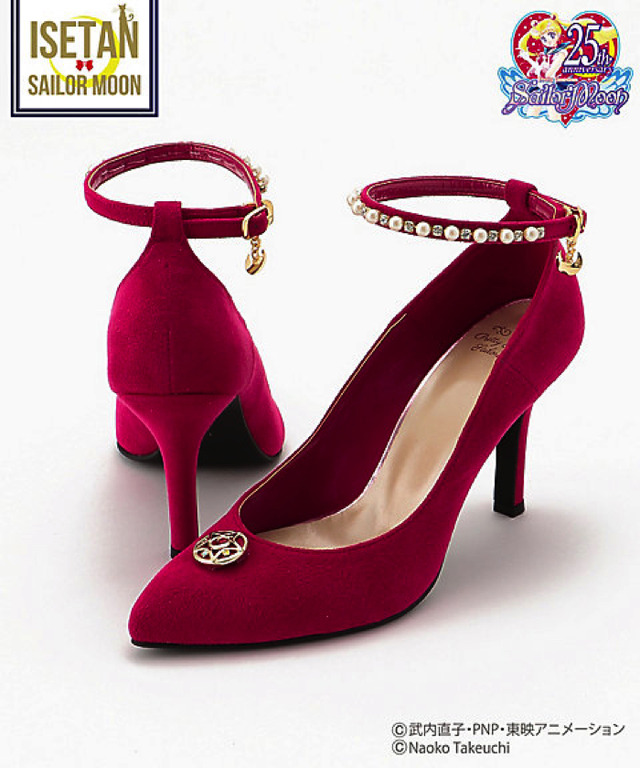 「美少女戦士セーラームーン×ISETAN 2019」パンプス(セーラームーンモデル) 22,680 円（税込）（C）武内直子・PNP・東映アニメーション（C）Naoko Takeuchi