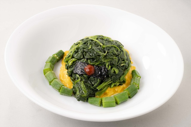 「GUNDAM Cafe 大阪道頓堀店」サイド3直送採れたてザクヘッド（量産型）540円（税8%込）（C）創通・サンライズ