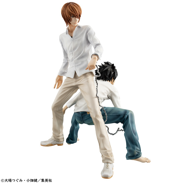 「G.E.M.シリーズ DEATH NOTE(デスノート) 夜神月＆L」29,160円（税込）（C） 大場つぐみ・小畑健／集英社
