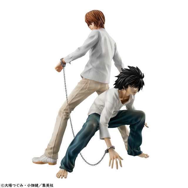 「G.E.M.シリーズ DEATH NOTE(デスノート) 夜神月＆L」29,160円（税込）（C） 大場つぐみ・小畑健／集英社