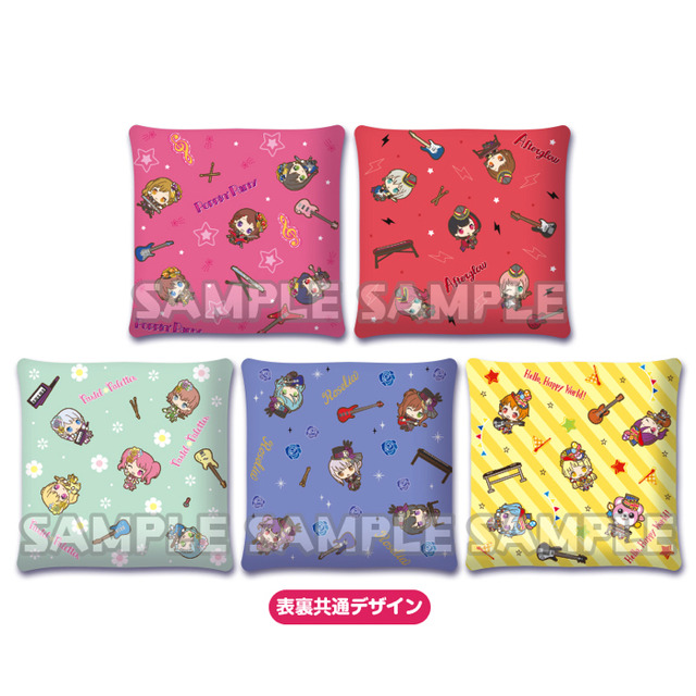 「バンドリ！サンリオパーティ♪ in渋谷マルイ」クッションサンリオパーティver. 3,000円(税抜)（C）BanG Dream! Project （C）Craft Egg Inc. （C）bushiroad All Rights Reserved.