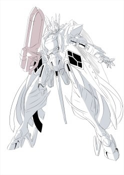 「1/6.5 AHSMB－005 RED FIVE」立体ラフ