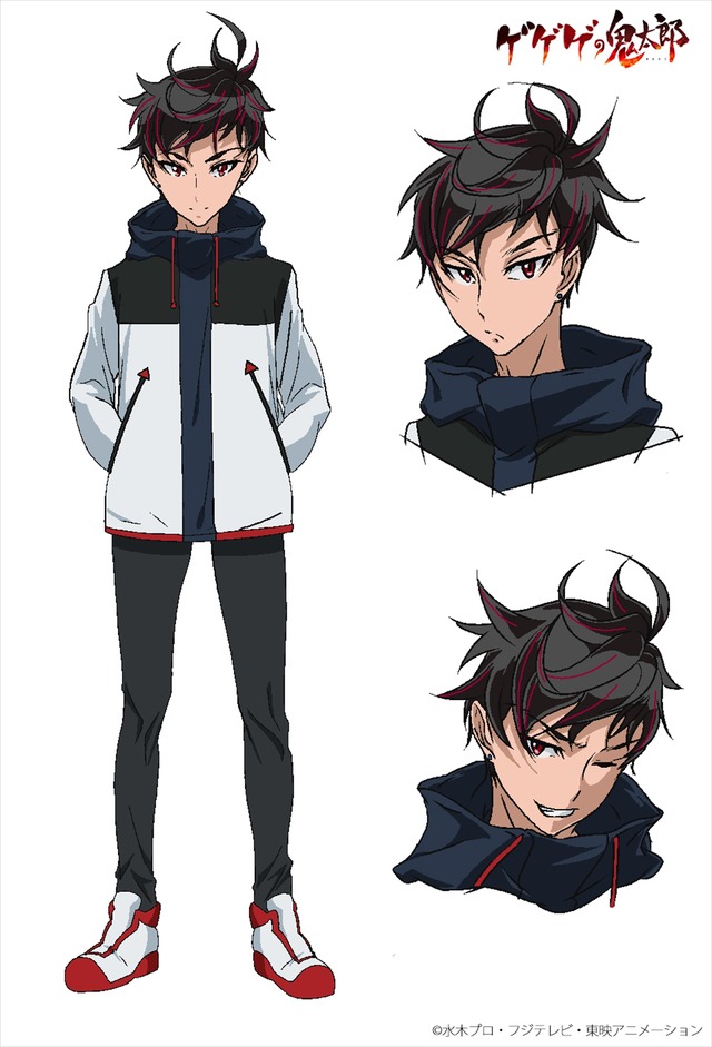 『ゲゲゲの鬼太郎』新キャラクター・石動零（いするぎれい）（C）水木プロ・フジテレビ・東映アニメーション