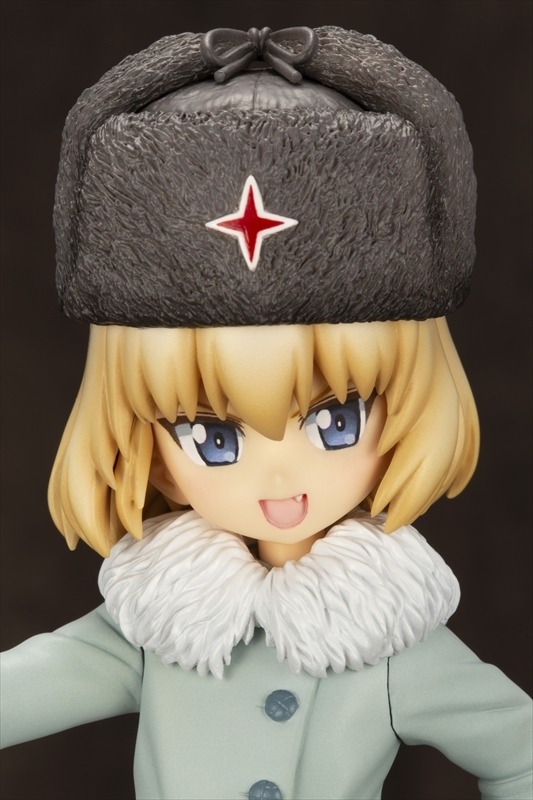 フィギュア道「カチューシャ」13,800円（税抜）（C）GIRLS und PANZER Finale Projekt