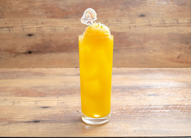 「ゾンビランドサガ カフェ presented by MAPPA」推しメンドリンク～二階堂サキ～ 820 円（C）ゾンビランドサガ製作委員会