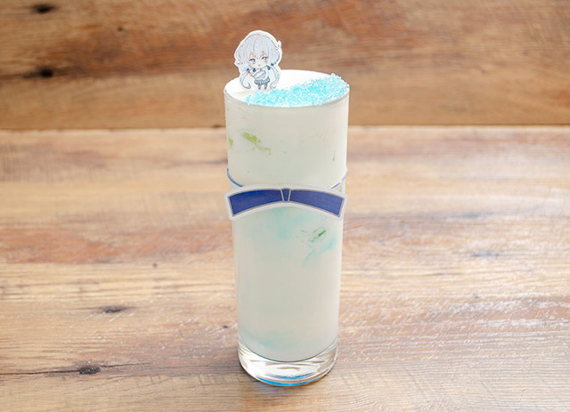 「ゾンビランドサガ カフェ presented by MAPPA」推しメンドリンク～紺野純子～ 820円（C）ゾンビランドサガ製作委員会