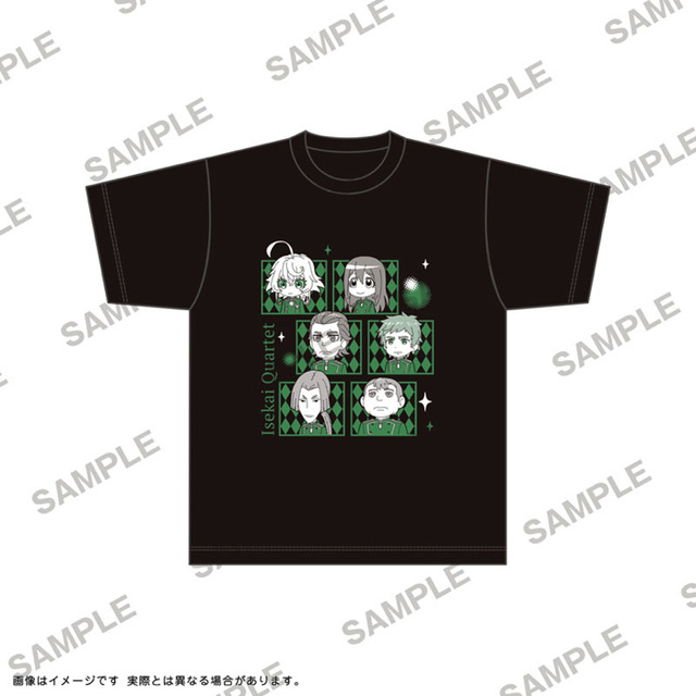 「異世界かるてっと　Tシャツ　Ver.幼女戦記」2,500円（税込）（C）異世界かるてっと／KADOKAWA（C）Isekai Quartet/KADOKAWA