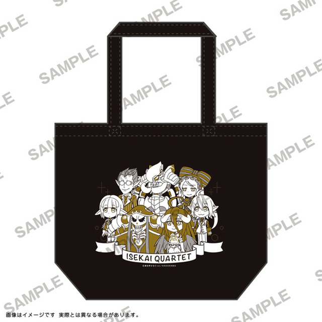 「異世界かるてっと　トートバッグ　Ver.オーバーロード」2,000円（税込）（C）異世界かるてっと／KADOKAWA（C）Isekai Quartet/KADOKAWA