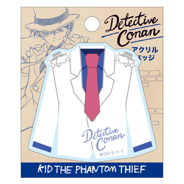 『名探偵コナン』アクリルバッジ　650円（C）青山剛昌/小学館・読売テレビ・TMS 1996