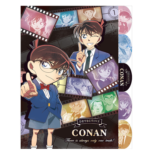 『名探偵コナン』5インデックスクリアファイル  600円（C）青山剛昌/小学館・読売テレビ・TMS 1996