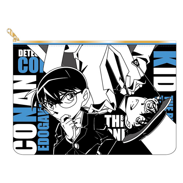 『名探偵コナン』フラットポーチ 1300円（C）青山剛昌/小学館・読売テレビ・TMS 1996