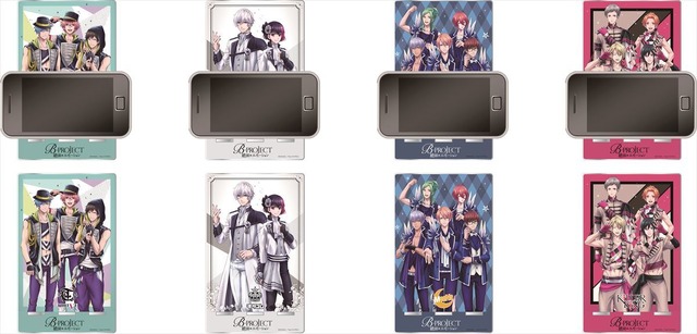『B-PROJECT～絶頂＊エモーション～』アクリルスマホスタンド　[キタコレ／THRIVE／MooNs／KiLLER KiNG]　1800円（C）MAGES.／Team B-PRO2