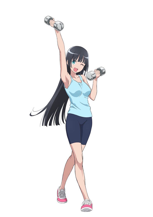 『ダンベル何キロ持てる？』奏流院朱美（CV：雨宮天）（C）2019 サンドロビッチ・ヤバ子，MAAM・小学館／シルバーマンジム