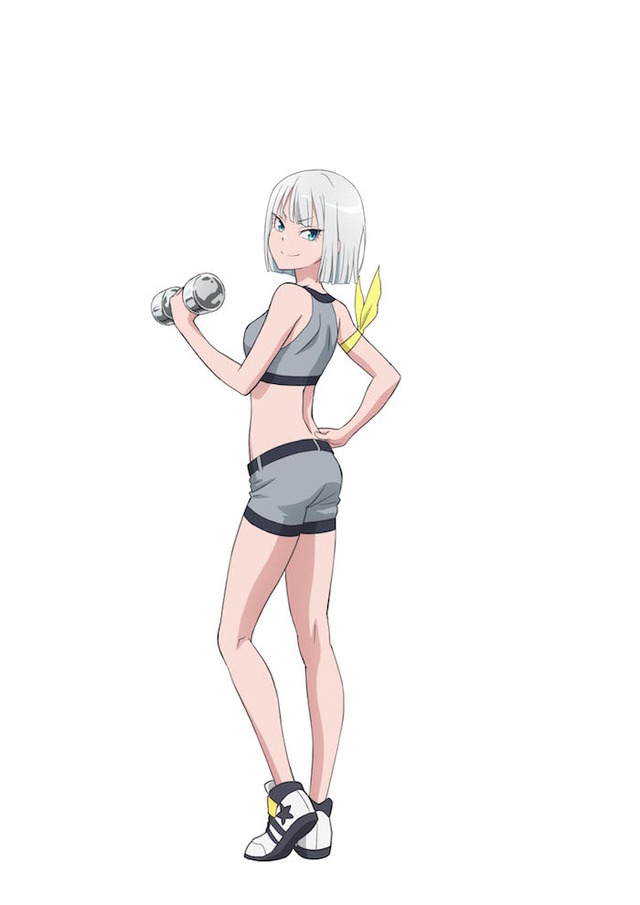 『ダンベル何キロ持てる？』ジーナ・ボイド（CV：東山奈央）（C）2019 サンドロビッチ・ヤバ子，MAAM・小学館／シルバーマンジム