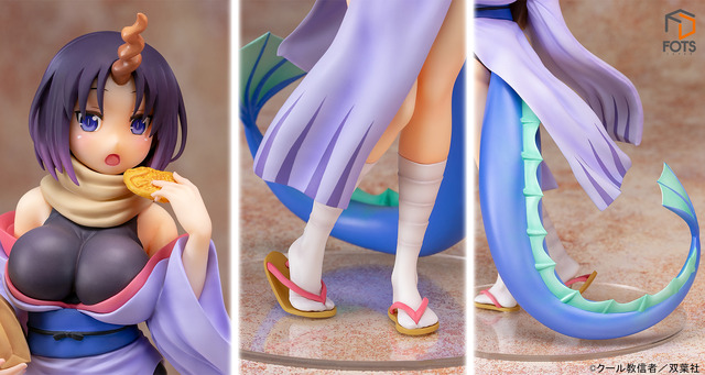 「小林さんちのメイドラゴン 『エルマ』 私服Ver 1/7スケール 塗装済み完成品フィギュア」17,800円（税抜）（C）クール教信者／双葉社