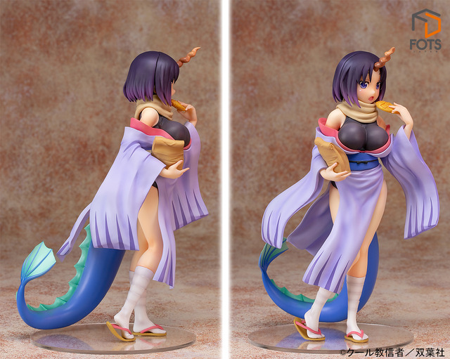 「小林さんちのメイドラゴン 『エルマ』 私服Ver 1/7スケール 塗装済み完成品フィギュア」17,800円（税抜）（C）クール教信者／双葉社