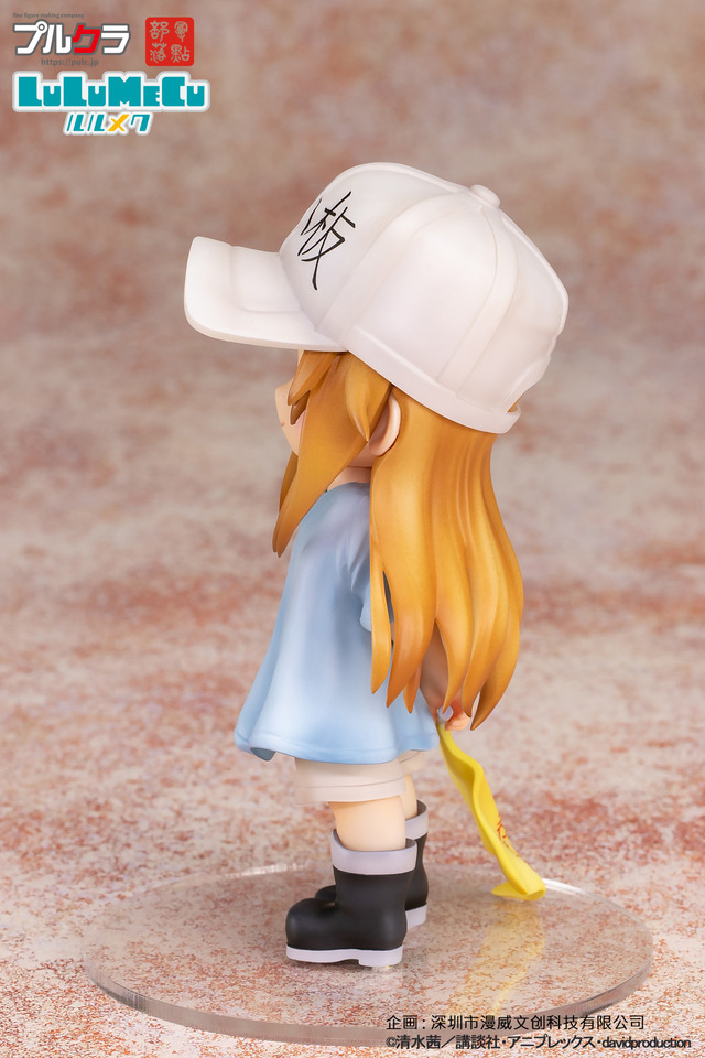「デフォルメシリーズ ルルメク 血小板 PVC製塗装済完成品フィギュア」3,211円（税抜）（C）清水茜／講談社・アニプレックス・davidproduction