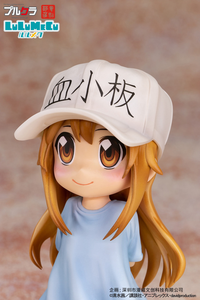 「デフォルメシリーズ ルルメク 血小板 PVC製塗装済完成品フィギュア」3,211円（税抜）（C）清水茜／講談社・アニプレックス・davidproduction